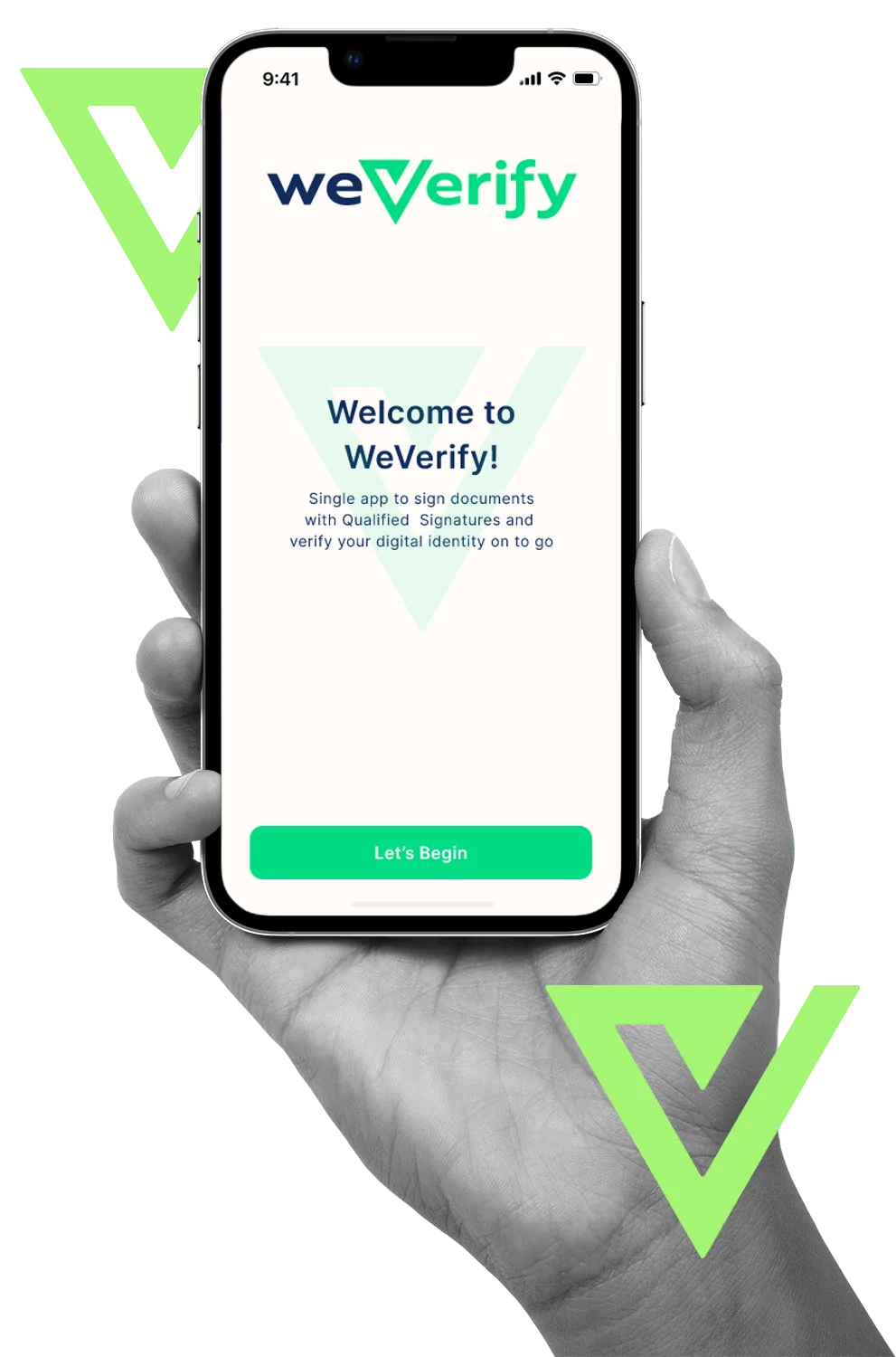 WeVerify free identity app